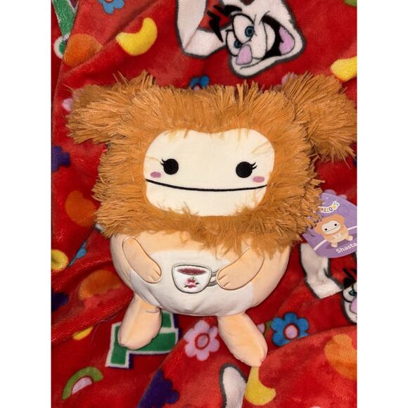 Squishmallows 2026 Easter Squad 8 Inch Shasta the Bigfoot Plush Doll NEW RARE - Picture 3 of 8